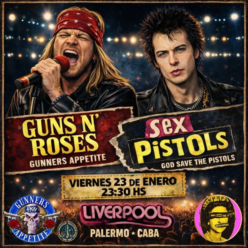 GUNS N ROSES SEX PISTOLS Alpogo