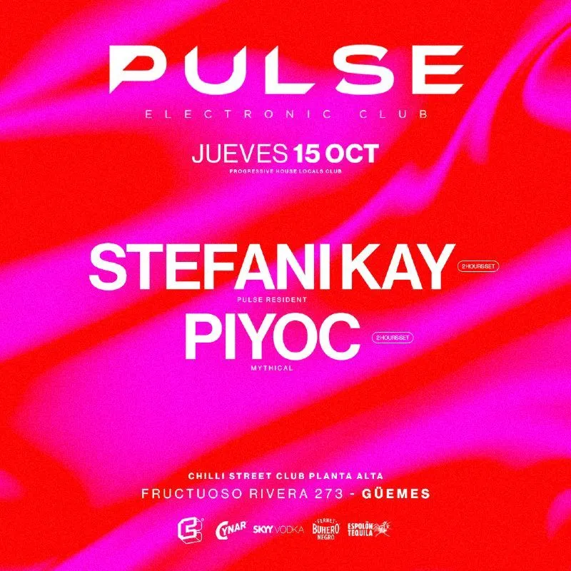 Flyer de PULSE / Chilli Street Club