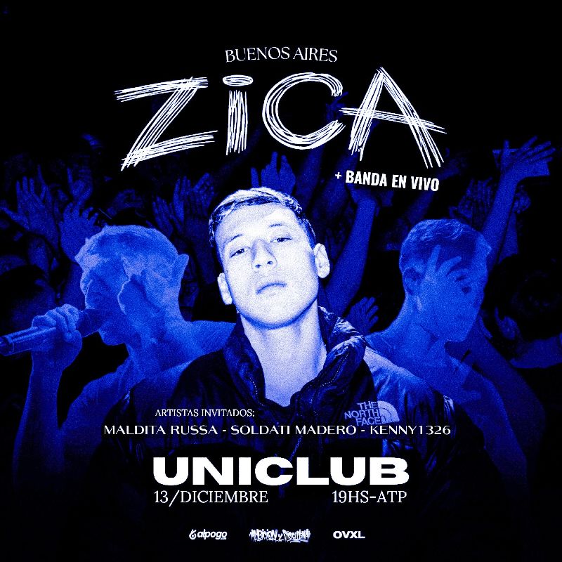 ZICA en Capital Federal - Show con Banda