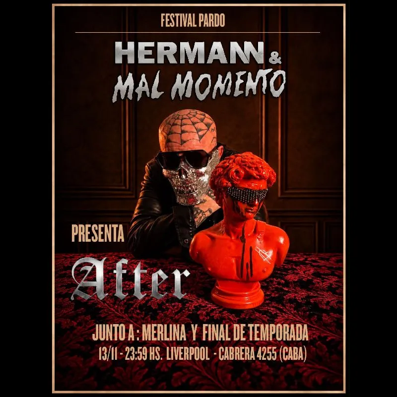 Afiche de Mal Momento Presenta After