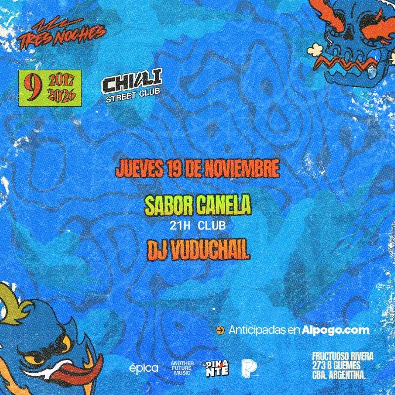 Flyer de SABOR CANELA
