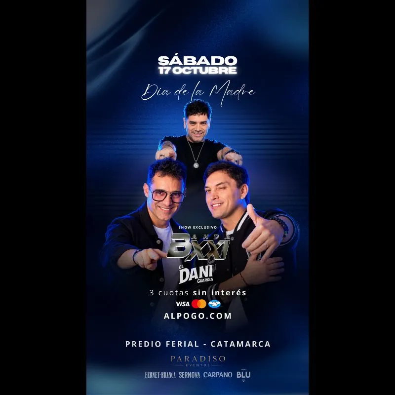 Flyer de Día de la madre - Banda XXI - Dani guardia