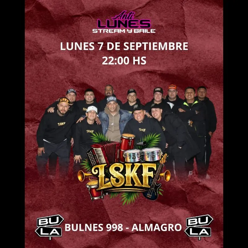 ANTI LUNES STREAM Y BAILE