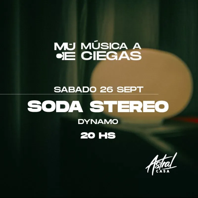 MUSICA A CIEGAS - SODA STEREO