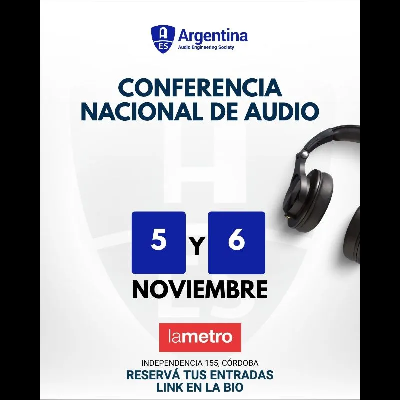 Jornadas de Audio AES/La Metro