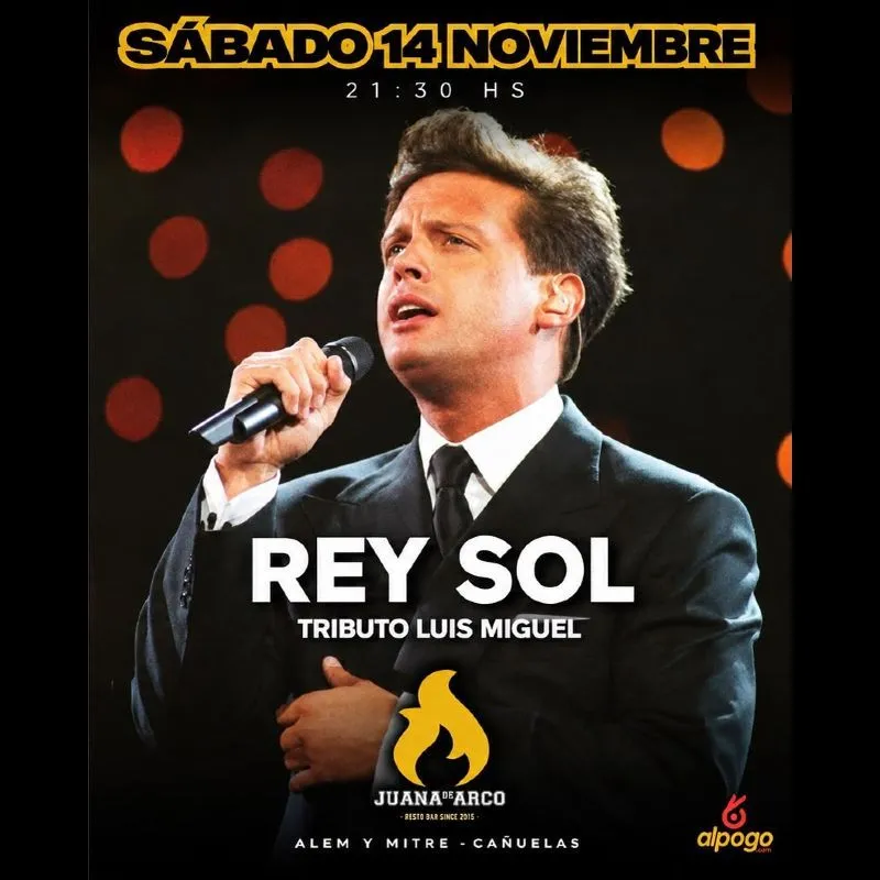 Flyer de REY SOL