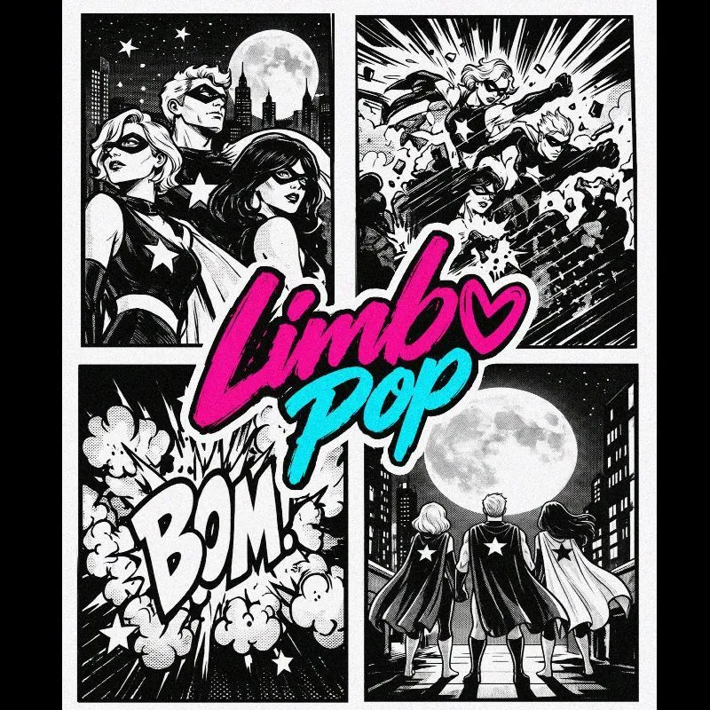 Flyer de Limbo Pop BOM! Lali + Miranda!
