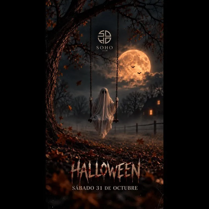 Flyer de Halloween Oficial