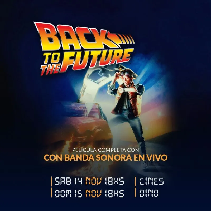 Volver Al Futuro por Cápsula Producciones