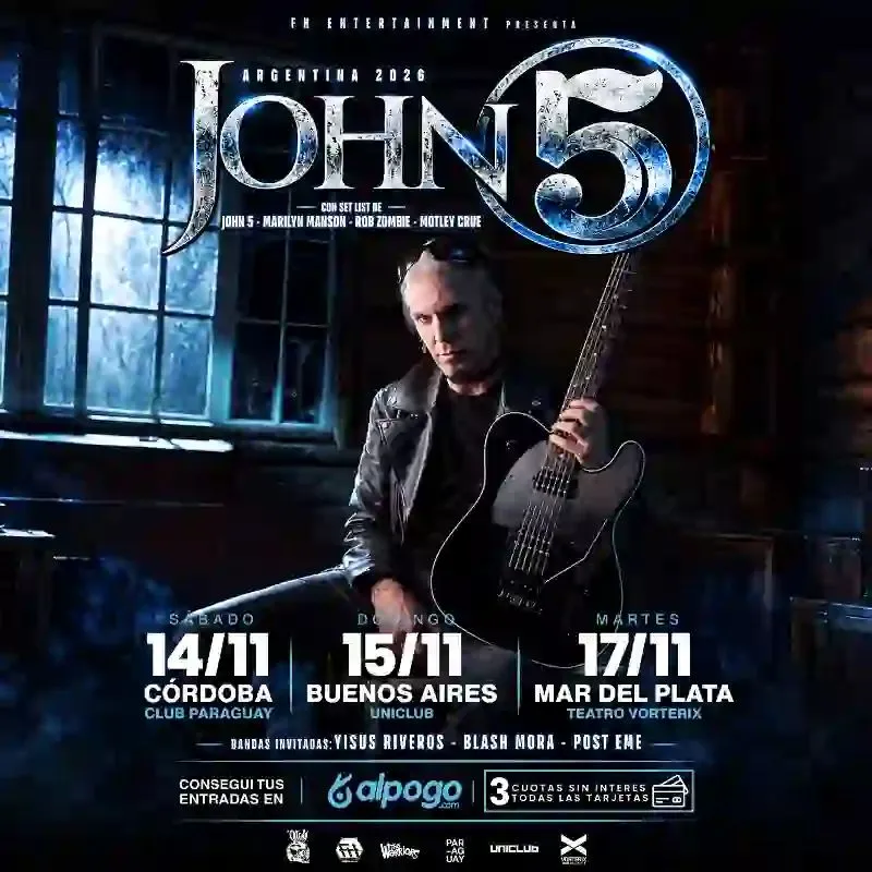 Flyer de JOHN 5