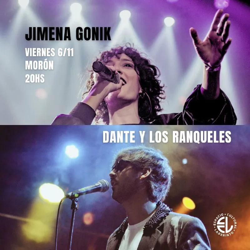 Imagen de Jimena Gonik + Dante y Los Ranqueles: Laberinto Morón