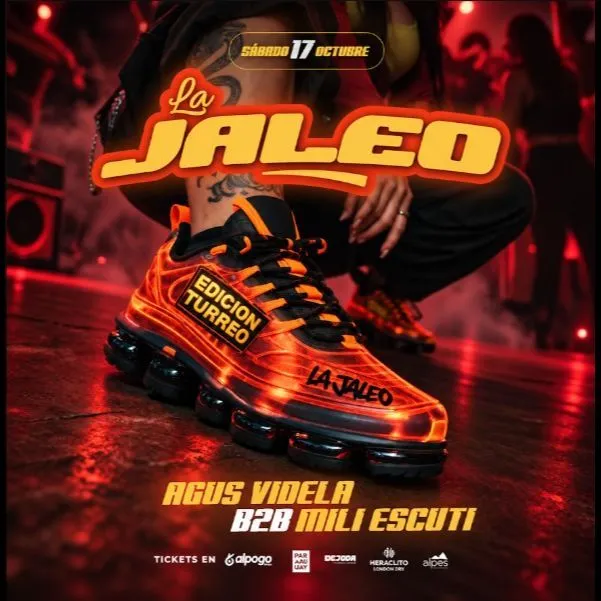 Flyer de La Jaleo - Edicion Turreo- FREE - 17/10