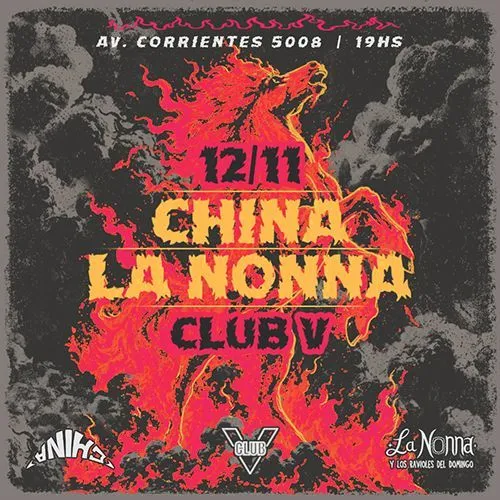 Flyer de CHINA + LA NONNA