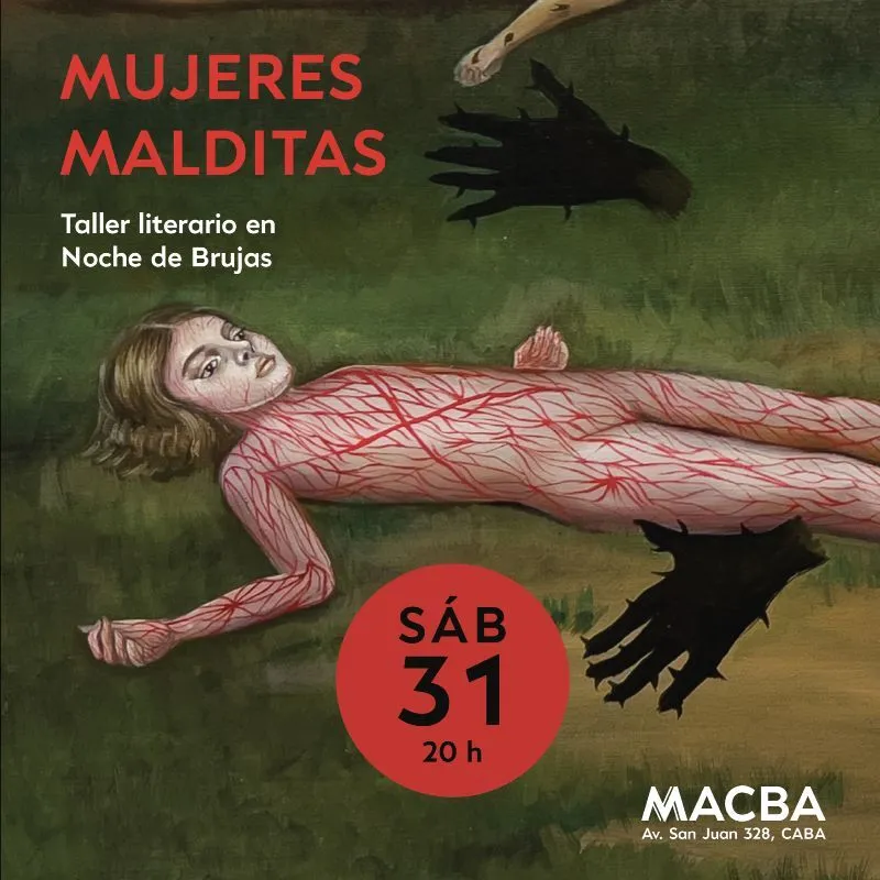 Flyer de MUJERES MALDITAS