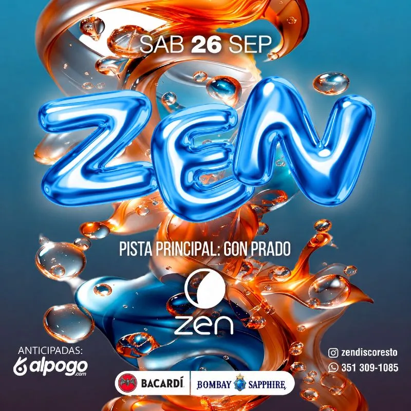 ZEN DISCO | SAB 26 SEP LINK FREE