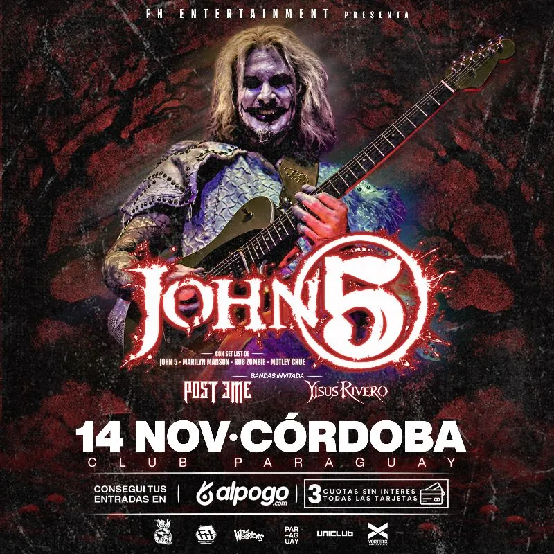 Flyer de JOHN 5