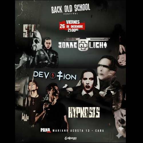 BACK OLD SCHOOL EN PANA ROCK