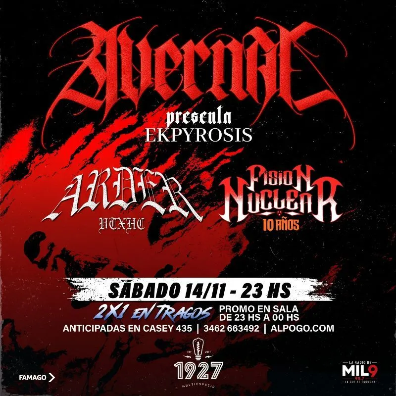 Flyer de AVERNAL FISION NUCLEAR ARDER