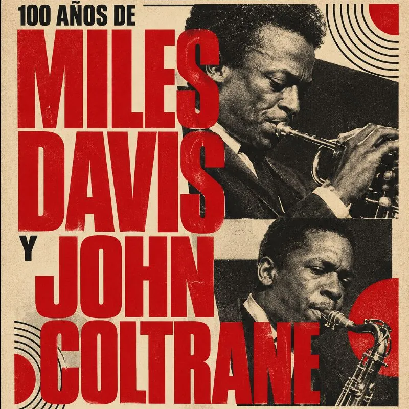 100 años de Miles Davis y John Coltrane
