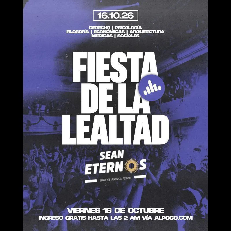 Flyer de Fiesta de la Lealtad