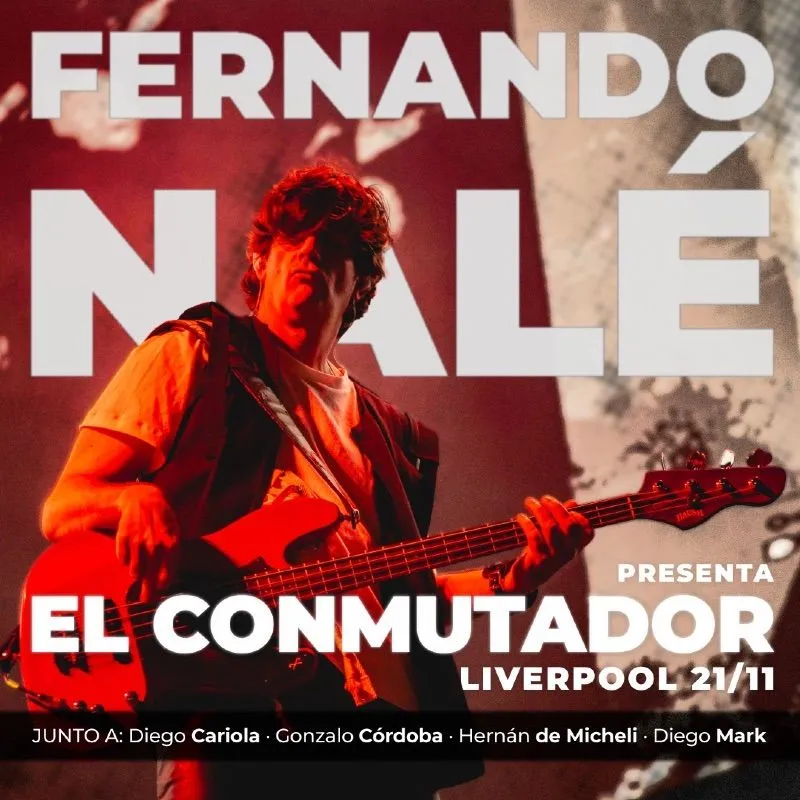 Flyer de Fernando Nalé