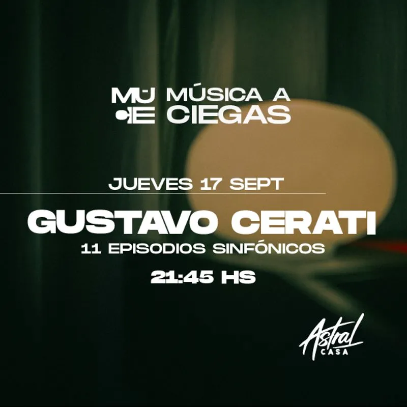 MUSICA A CIEGAS - GUSTAVO CERATI
