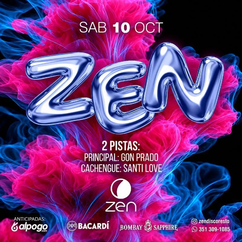 ZEN DISCO | SAB 10 OCT LINK FREE